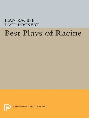 cover image of Best Plays of Racine
